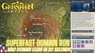 Fastest Domain Speed Run Genshin Impact 