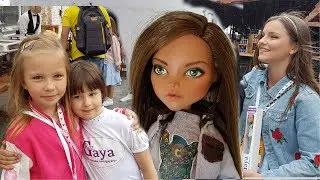 Видеожара2017 подарок Берсику на видеожаре Кукла Берсик ООАК Монстер Хай