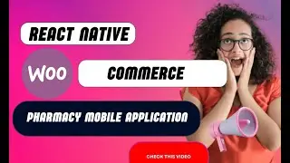 React Native Pharmacy App || React native with WordPress Integration