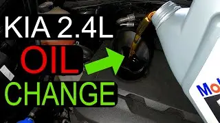 How To Change Engine Oil on Kia Sportage 2.4L (2017 - 2021)