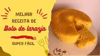Como fazer bolo de laranja - fácil #receitas #bolodelaranja #bolocaseiro