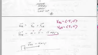 Relative Velocity Notes