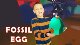 Открываю яйца fossil egg в Adopt me. Яйца с динозаврами в Адопт ми.