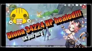 Diona Build 6K HEALS - Maiden Beloved | Genshin Impact Global