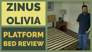 Zinus Olivia Metal and Wood Platform Bed Assembly & Review
