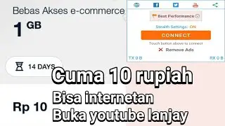 kuota e-commerce 10 rupiah bisa internetan
