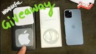 iPhone giveaway coming soon stay tuned