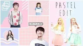 How to Create a K-Pop Pastel Edit in Picsart iOS and Android
