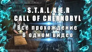 Всё прохождение S.T.A.L.K.E.R`а Тень Чернобыля в одном видео.