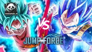 Epic Battle! Goku vs Vegeta | Jump Force Gameplay (v3.02) - Multi-Platform Action