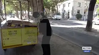 Pescara - Il tour di Mae e il suo risciò