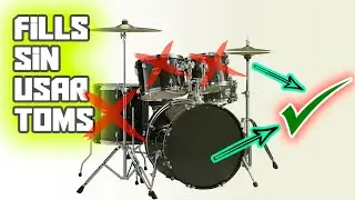 Fills/redobles de batería SIN USAR TOMS !?