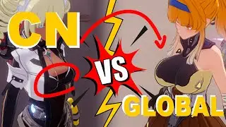 GLOBAL VS CN - TOWER OF FANTASY