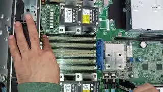 HPE DL 380 Gen10 Server `a  Yeni Donanımların Montajı Nasıl Yapılır ?