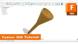 Fusion 360 Tutorial 3D Models for Printing Download & Change Funnel