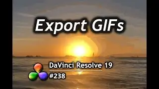 DaVinci Resolve Tutorial: How To Export Videos as GIFs