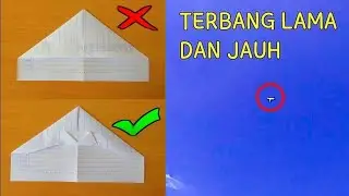 Pesawat Kertas Terbang Lama Dan Jauh