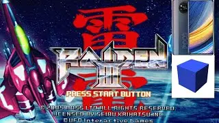 AetherSX2 Poco X3 Pro 8/256 test game Raiden III. Emulator PS2 Android.