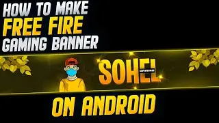 How to Make Gaming Banner in Pixellab || Gaming Banner || 2023