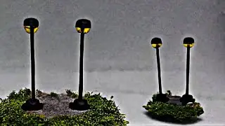 How to Make a Miniature Street Lamp / Miniature Garden Items?