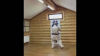Kata Sanchin / ката Санчин #karate #hanshi #kyokushin #kyokushinkarate #yakunin