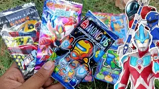 Wow 🤩!!! Menemukan Mainan Kartu VIP Ultraman, Among US, Power Rangers