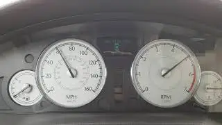 Chrysler 300c 5.7 Hemi 0-100 km/h ESP on/off