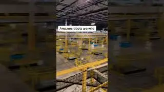 Amazon's fully robotics factory #2023 #arduino #robot