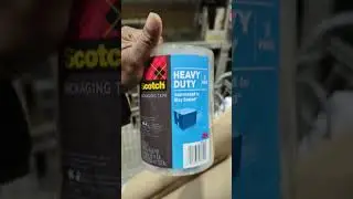 Lowe's $1.74 clearance packaging tape,