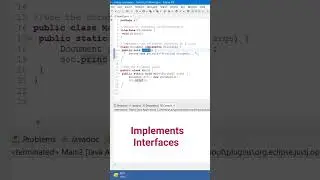 implementation of interface in Java