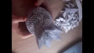 Модульное оригами. Ваза.