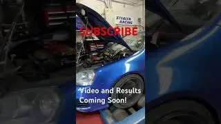 R32 Turbo dyno results coming soon. #golfr32 #mk5r32 #turbo #vr6 #shorts