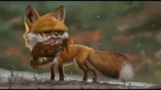 МУЛЬТИКИ  ДЛЯ ДЕТЕЙ.ЛИСА И ЕЖЖЖЖЖ
