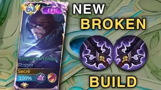 99.9% ROGER USER'S DON'T KNOW THIS ROGER FIRST ITEM IS BROKEN | ROGER BEST BUILD 2024 | MLBB