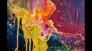 Satisfying slow motion Art with Relaxing music for stress and Anxiety Relief #relaxation #satisfying