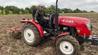 КУЛЬТИВУЄМО DW244🚜/ДОЩІВ НЕМАЄ🤯/ГРУДКА НЕ РОЗБИВАЄТЬСЯ😭