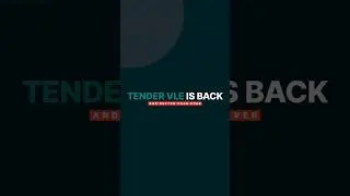 Free tender training 