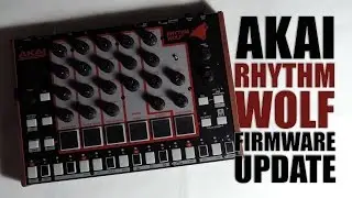 Akai Rhythm WOLF firmware update : Tutorial