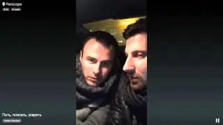 Дневник Хача. Periscope. Едем Бухать С Росомахой