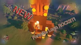 We Built a Fortnite Lego ROCKET!