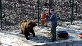 Солнечные выходные с папкой🌞 /Bear Mansur