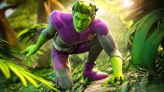 Beast Boy | Fortnite Thumbnail Speedart