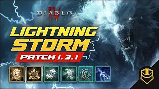 Massive DPS Boost! 13M + Single Target DPS Lightning Storm Druid - Diablo 4 Season 3 Patch 1.3.1