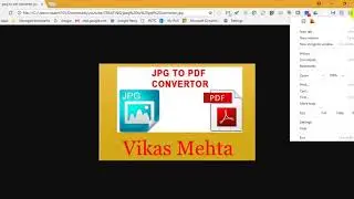 HOW TO CONVERT IMAGE TO PDF IN 10 SEC [SOLVED]:NO SOFTWARE REQUIRED