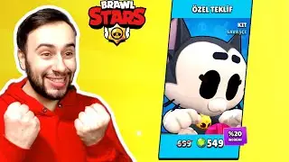FAKİR HESABA UCUZ EFSANEVİ KARAKTER GELDİ 😂 - BRAWL STARS