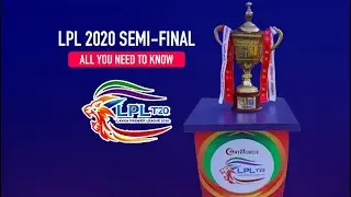LPL 2020 - 1st Semi Final Match LIVE | COLOMBO KINGS VS GALLE GLADIATORS 