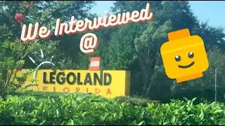 We Interviewed at Legoland Florida!!