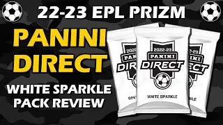 2022-23 EPL Prizm White Sparkle Packs Panini Direct Soccer Review