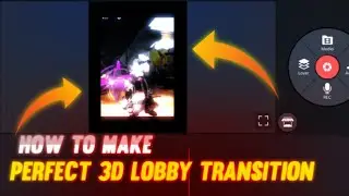 How to make 3d lobby edit kinemaster easy and perfect tutorial | drive link | @TECHNICAL RAJA