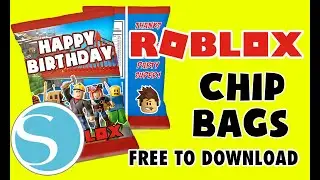 FREE ROBLOX CHIP BAG HOW TO DESIGN IN SILHOUETTE STUDIO